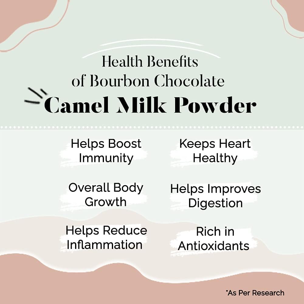 KHALI Milky Dunes | Camel Milk Powder | Bourbon Chocolate | 300gms | 10.58 Oz - Image 6